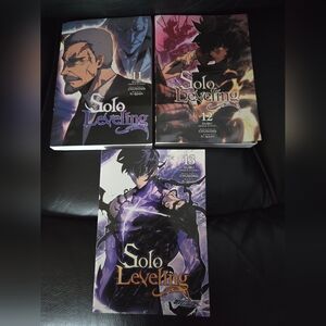 Solo Leveling Anime Manga Volumes 11-13